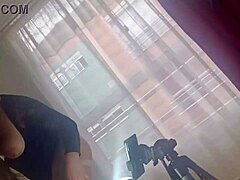 Stepmother's Passion For Showing Huge Pussy And Big Ass.