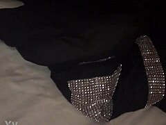 wow, playing with her beautiful tight pussy in homemade couple scene with petite teen!