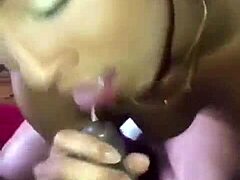 Teanna Trump Sloppily Sucks Massive Black Cock