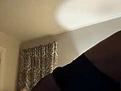 Watch me ride your cock hard in this fishnet lingerie, Cody