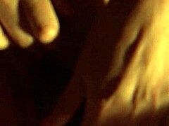 My wife cums on dildo