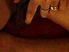 My wife cums on dildo