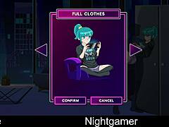 Nightgamer Cute Friend Girlfriend Anime Game