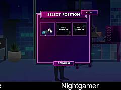 Nightgamer Cute Friend Girlfriend Anime Game