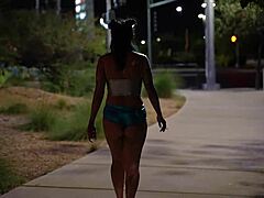 Street babe's wild unprotected sex adventure