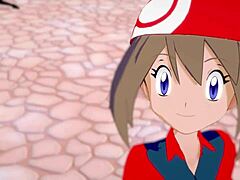 May Haruka congratulates you for being a good trainer in anime