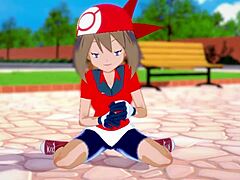 May Haruka congratulates you for being a good trainer in anime