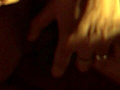 My wife cums on dildo