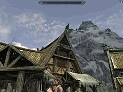 Lesbian love in Skyrim's magical world