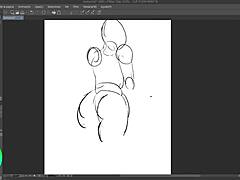 i drew gravity rush kat flashin her tits oops