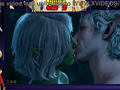 I feel the orgasm as astorian fucks female namekian with big tits