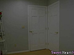 petite lesbian babe gets fingered and fucked in hd