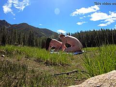 Unser Camping-Abenteuer wurde zum öffentlichen Sex-Vlog, äh, mit Sukisukigirl und Andy Savage, die leidenschaftlich in der Natur lecken, Episode 119