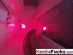Kendra cole masturbates in the shower solo 😍