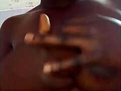 Horny big tits bouncing wildly