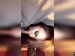 my ex cum inside my mouf again