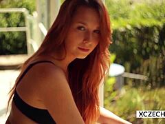 European teen enjoys steamy bodyplay