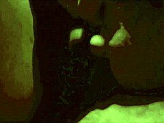 스윙잉 60년대 시대의 빈티지 장면들