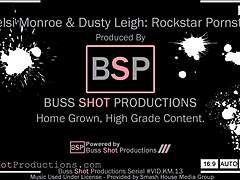 Dusty Leigh's rockstar music video featuring Kelsi Monroe