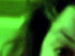 Girl in shower sucking dick deeply while showing tits and ass.