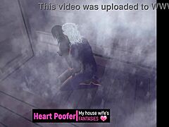 Relaxing in the sauna with friends.