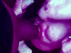 Upside Down Deepthroat Sucking His Big Cock On The Floor