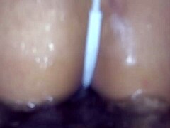 Mexican babe takes it doggystyle 😈