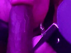 Upside Down Deepthroat Sucking His Big Cock On The Floor