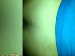 She eagerly takes the cum from his dick, her big natural tits bouncing as she orgasms in anal action