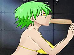 Bryst blowjobs i Senran Kagura