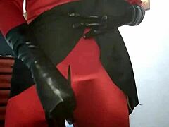 Hot Transvestite Gets Anal Fucking In Homemade Scene!