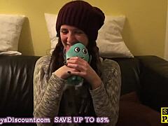 english sub slut, get your feet fucked and dominated!