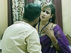 Хей, съседке бхабхи, готова ли си за страхотно пръстене и крем пай? Тази индийска аматьорка смуче и мастурбира с цици в еротичен азиатски стил, с ясно хинди аудио!