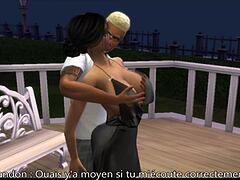 Sims 4 Roommates: French Seduction