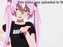 生意気アニメ娘、大黒チンポで支配される