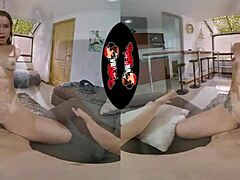 Vrlatina's debuut in VR porno