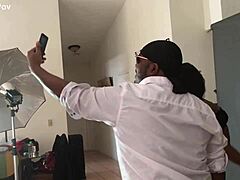 Introducing Kaiya Rose with Messy Sloppy Blowjob on Big Black Cock!