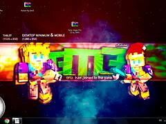 Big tits lesbian squirting anal sex with cumshot pov