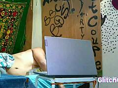 Watch this real couple handle big black cock blowjob?