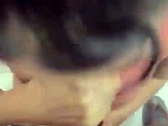 Mature indian amateur gives intense blowjob