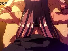 Hvorfor craver to søte hentai tenåringer 18+ den ville trekant creampie?