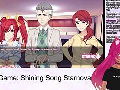 vtuber plays shining song starnova aki route