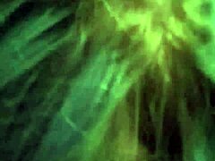 blue hair girl giving a long blowjob session