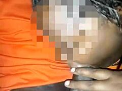 Ebony Babe Sucks Cock While He's Driving In Public Part 3