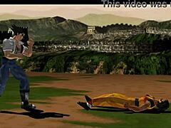 Nina Williams, suck that cock until it bounces in your mouth.