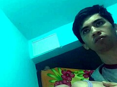 Latina Couple Fingers Vagina And Ass On Webcam