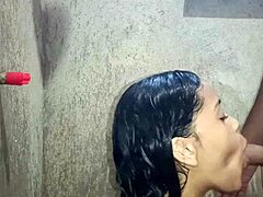 Amateur Couple Enjoys Passionate Shower Encounter