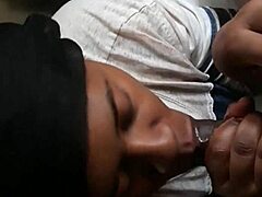 I convinced his wife Sonya to suck my cock