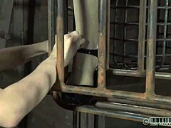 Playgirl Hung Up And Punished In Garage