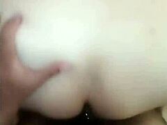 i watchin the bbw milf gettin on all fours, her pussy ready for fuckin